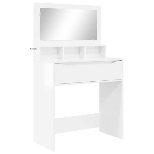 Bedroom dressing tables high gloss 80 x 39.6 x 135 cm