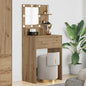 Mesas de tocador de dormitorio brillante 80 x 39,6 x 135 cm