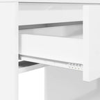 Mesas de tocador de dormitorio brillante 80 x 39,6 x 135 cm