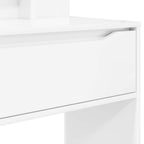 Mesas de tocador de dormitorio brillante 80 x 39,6 x 135 cm