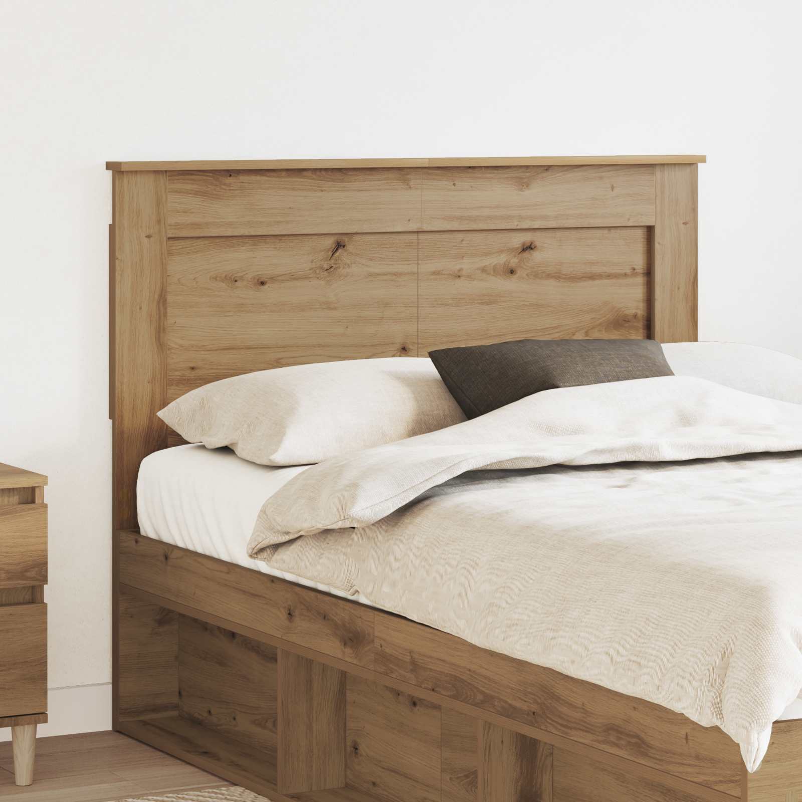 Cabecero Roble artesanal 100 cm Madera contrachapada