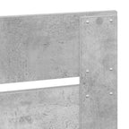 Cabecero Gris Concreto 100 cm Madera de ingeniería