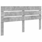 Cabecero Gris Concreto 100 cm Madera de ingeniería
