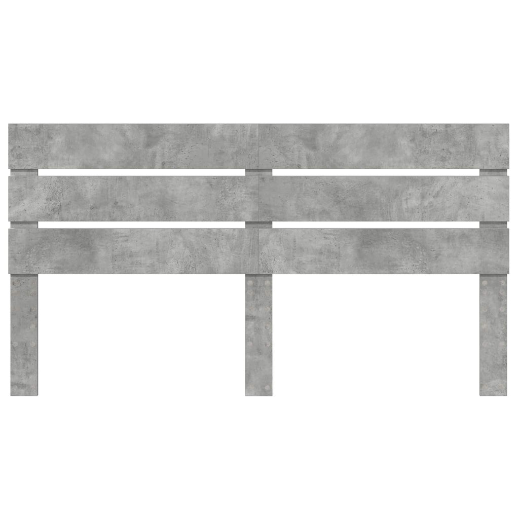 Cabecero Gris Concreto 100 cm Madera de ingeniería