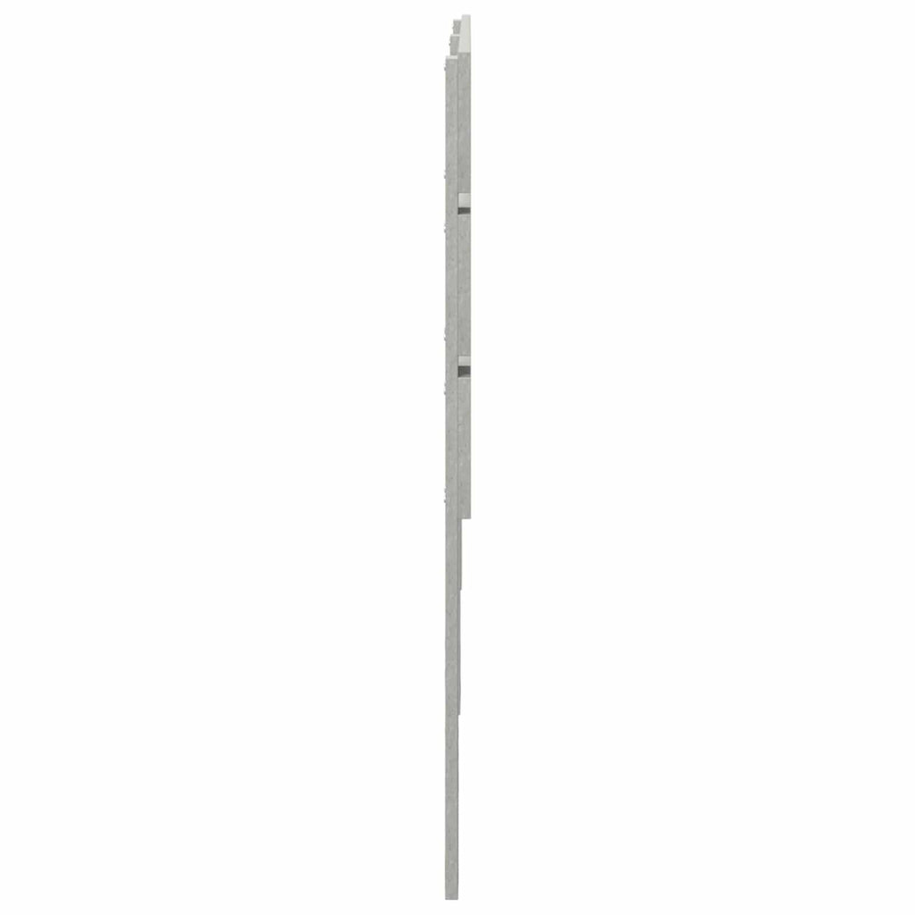 Cabecero Gris Concreto 100 cm Madera de ingeniería