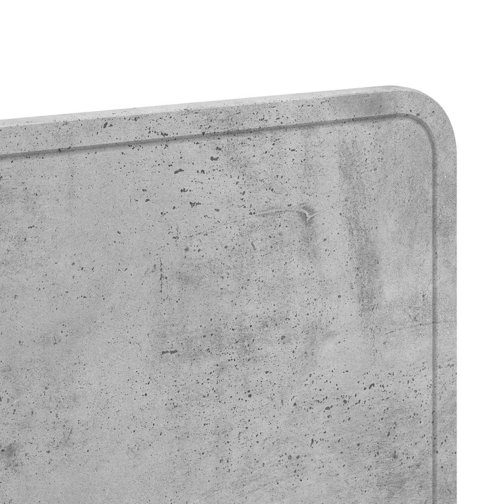 Cabecero Gris Concreto Madera contrachapada
