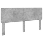 Cabecero Gris Concreto Madera contrachapada