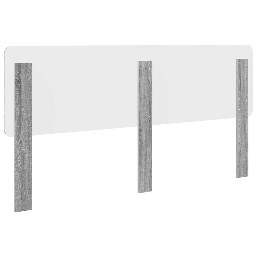 Cabecero Gris Sonoma Madera contrachapada