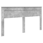 Cabecero Gris Concreto Madera contrachapada