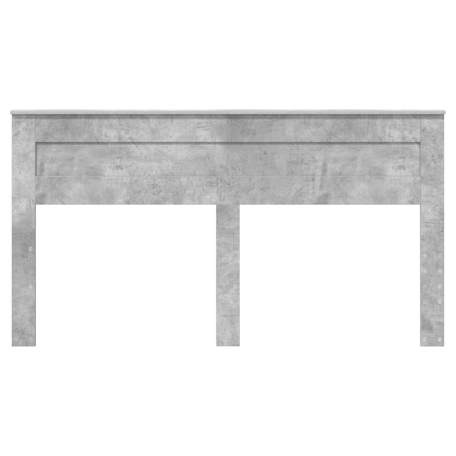 Cabecero Gris Concreto Madera contrachapada