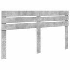 Cabecero Gris Concreto Madera contrachapada