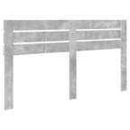 Cabecero Gris Concreto Madera contrachapada