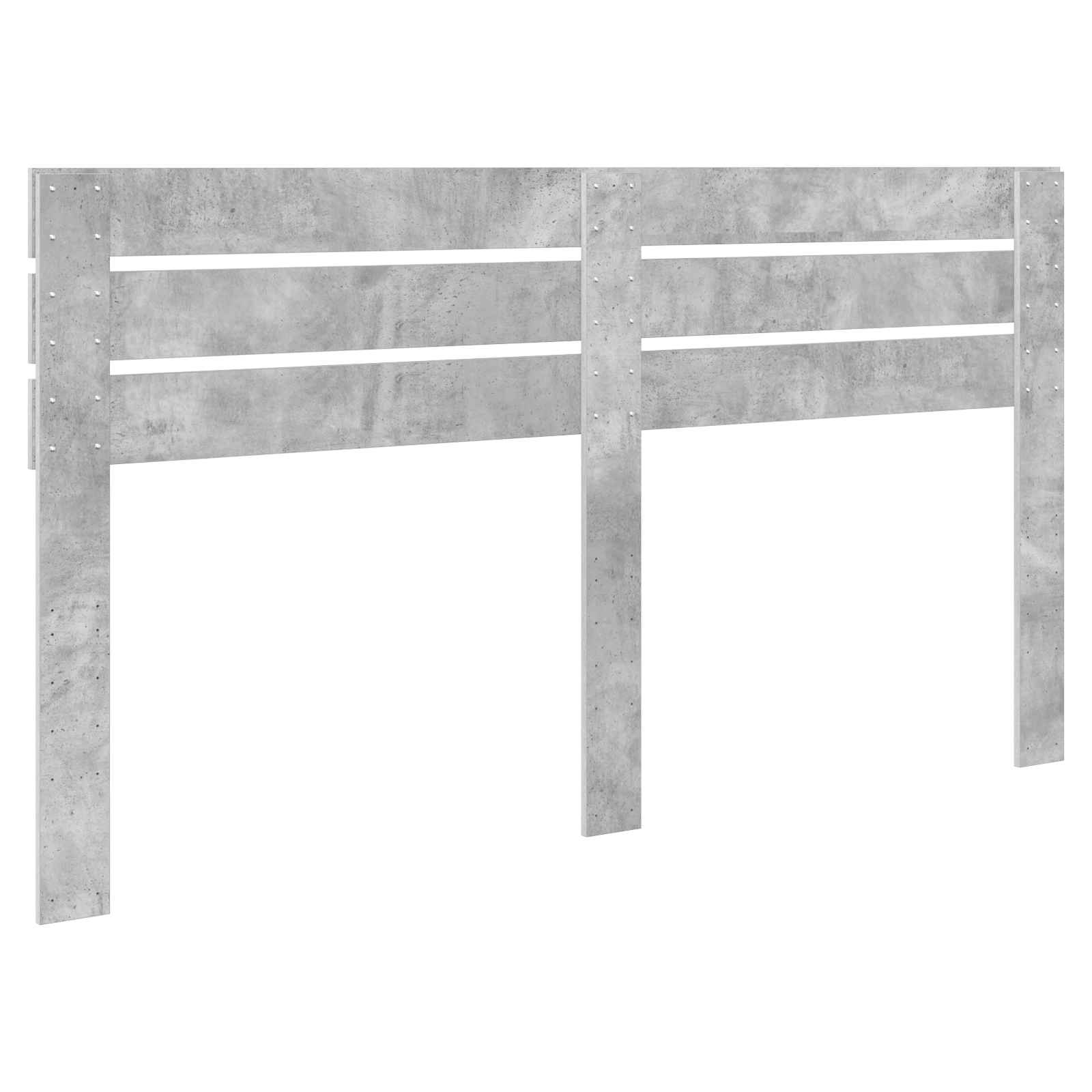 Cabecero Gris Concreto Madera contrachapada