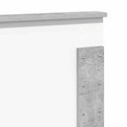 Cabecero Gris Concreto Madera contrachapada