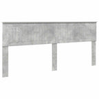 Cabecero Gris Concreto Madera contrachapada