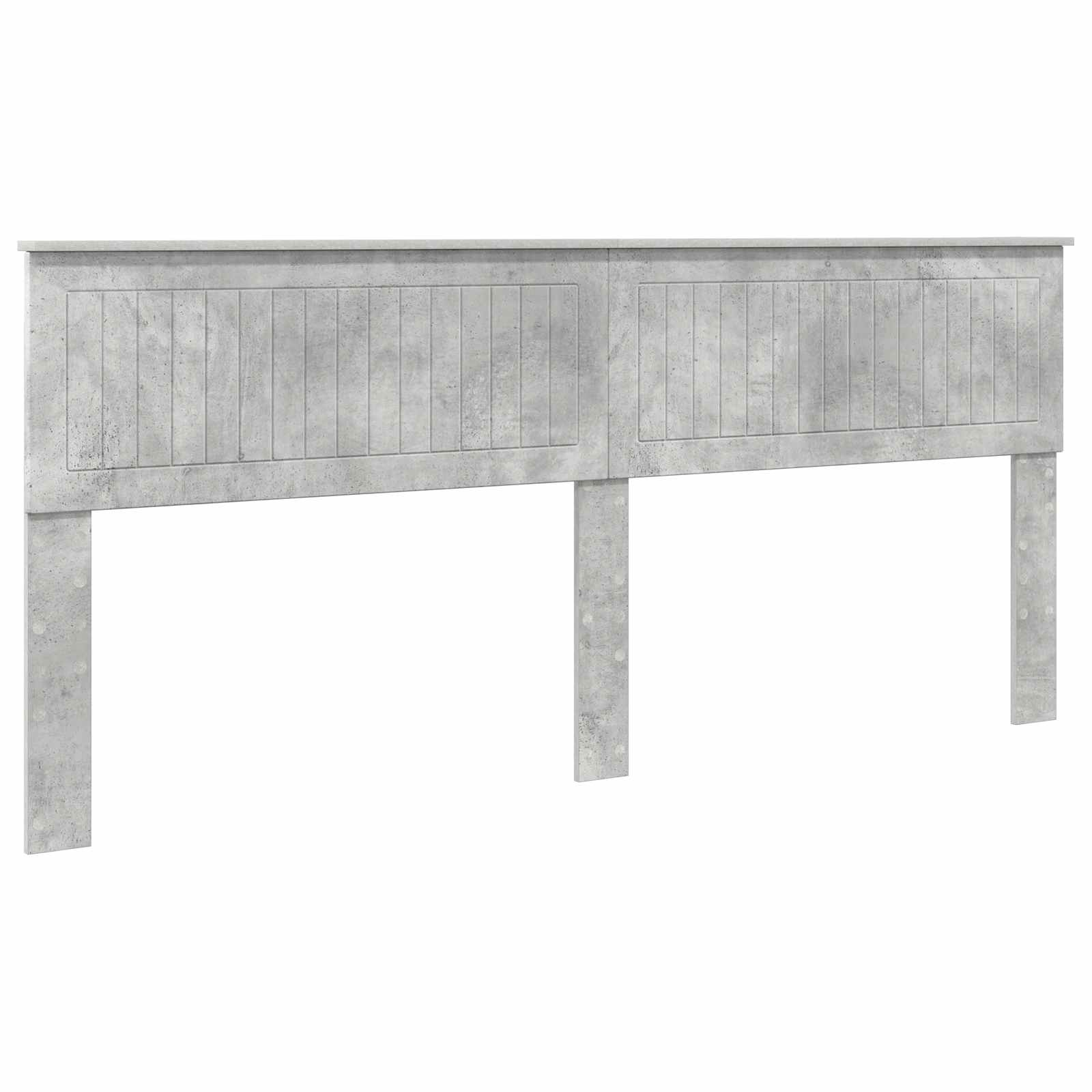 Cabecero Gris Concreto Madera contrachapada