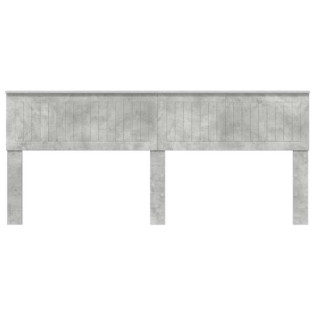 Cabecero Gris Concreto Madera contrachapada