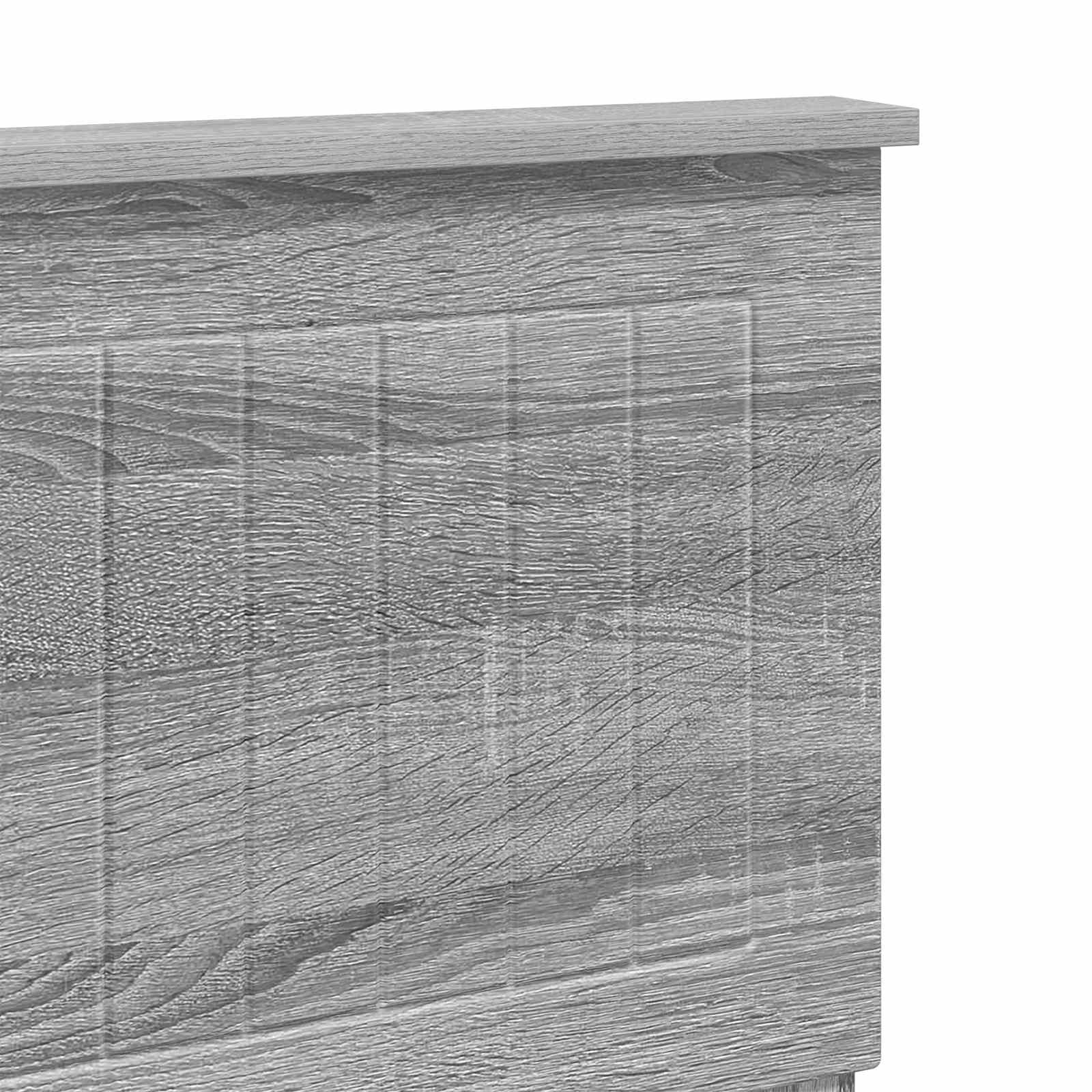 Cabecero Gris Sonoma Madera contrachapada