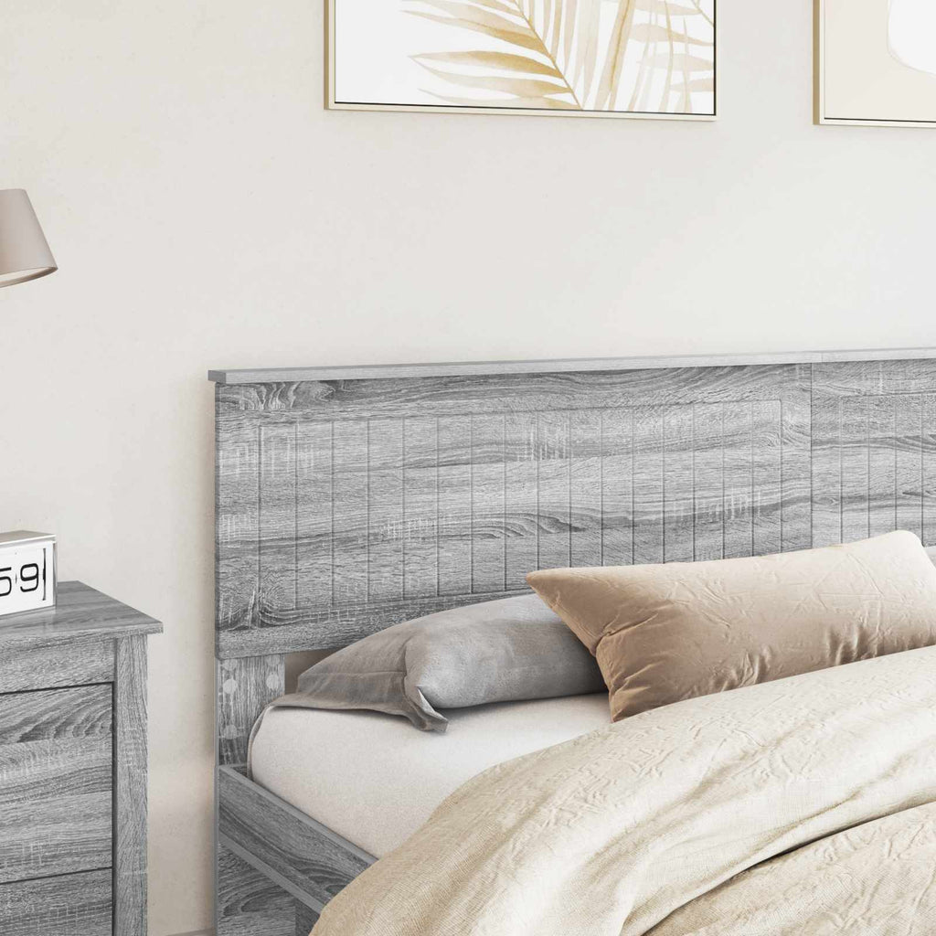 Cabecero Gris Sonoma Madera contrachapada