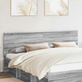 Cabecero Gris Sonoma Madera contrachapada