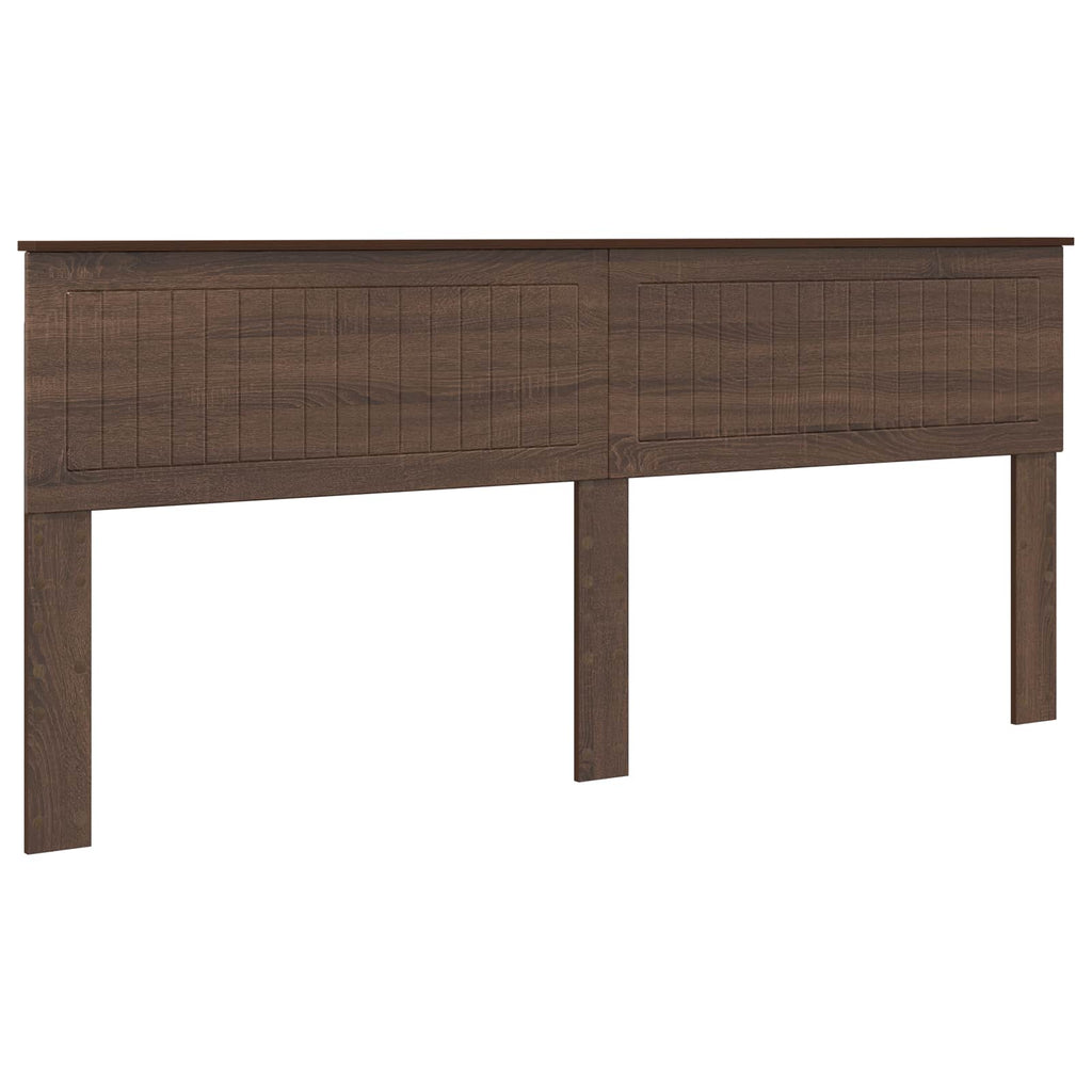 Cabecero Roble Marrón Madera contrachapada
