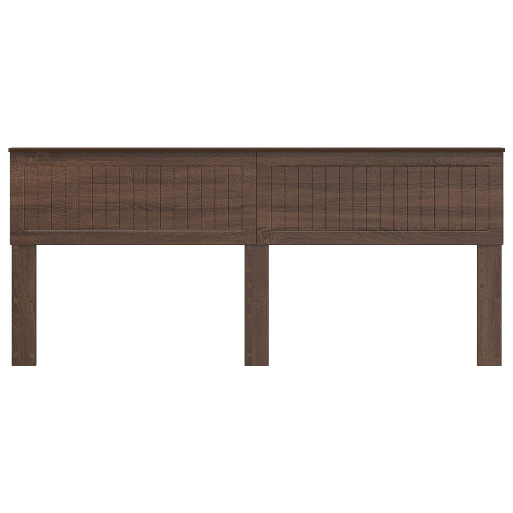 Cabecero Roble Marrón Madera contrachapada