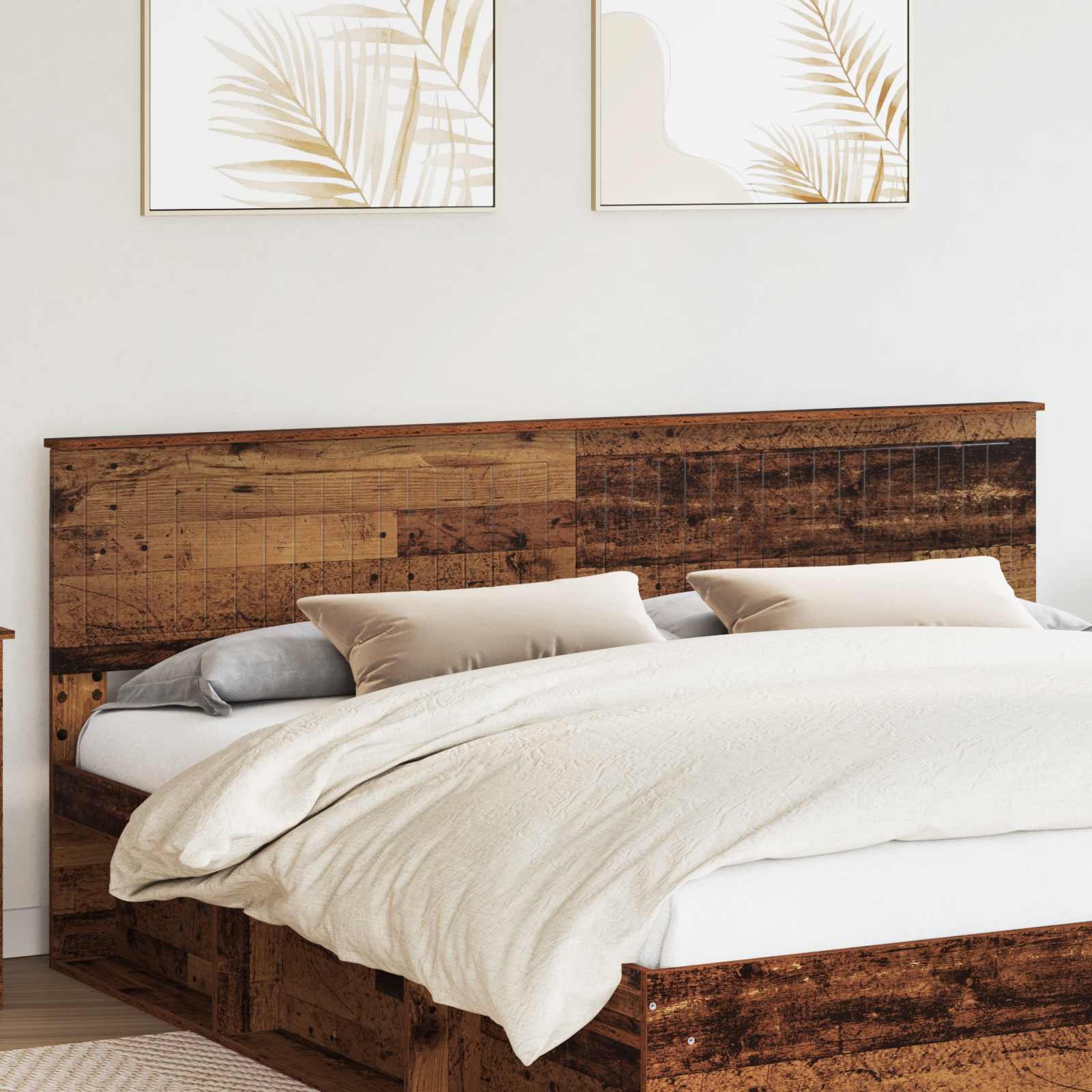 Cabecero Madera Vieja Madera contrachapada