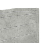 Cabecero Gris Concreto Madera contrachapada