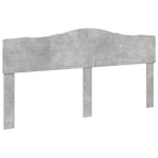 Cabecero Gris Concreto Madera contrachapada