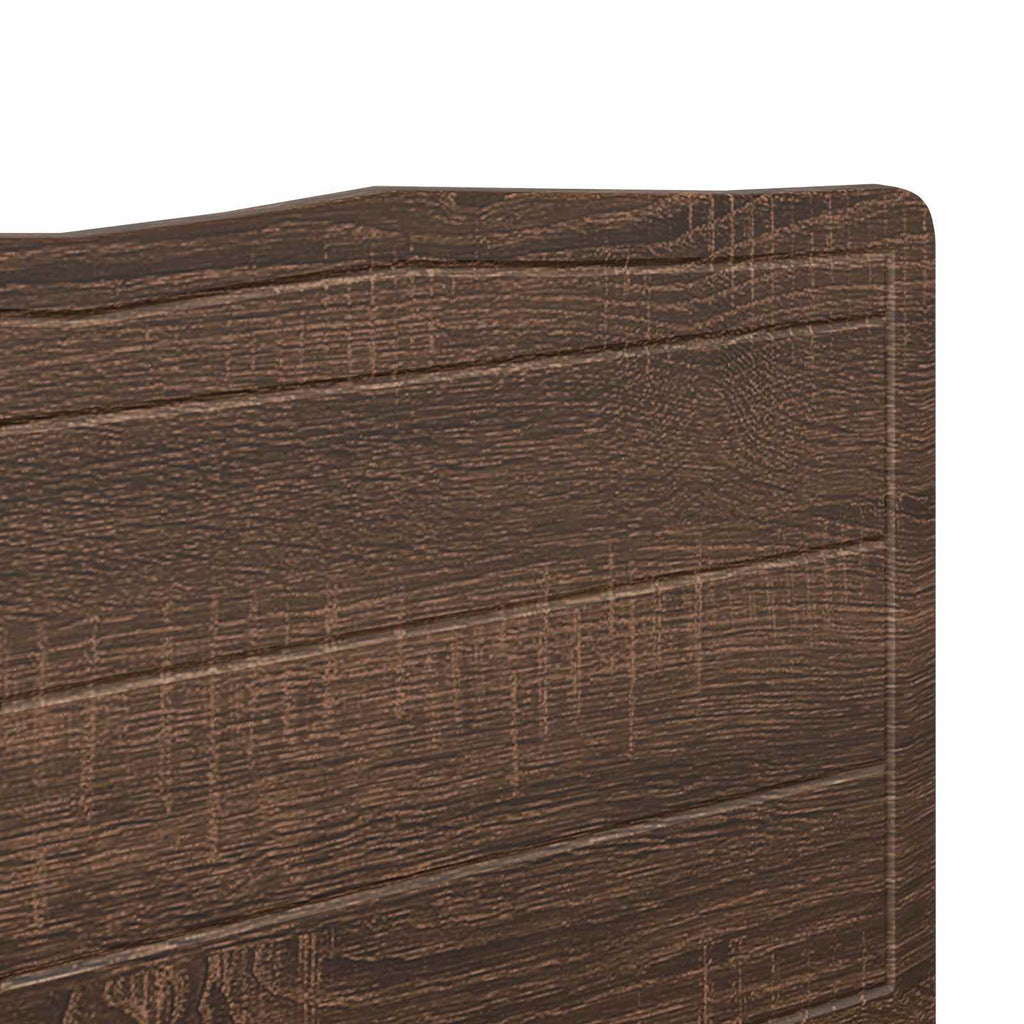 Cabecero Roble Marrón Madera contrachapada