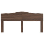 Cabecero Roble Marrón Madera contrachapada