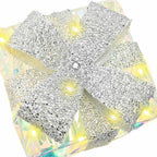 Caja de Regalo con 60 LED 3 pcs cálido 20 x 20 x 20 cm PET