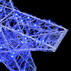 Estrella 3D con 50 LED Azul 55 x 53.5 x 10 cm Acrílico