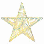 Estrella 3D con 50 LED cálido 55 x 52.5 x 9 cm PET