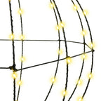 Bola con 160 LED cálido 50,5 x 50,5 x 52 cm Metal