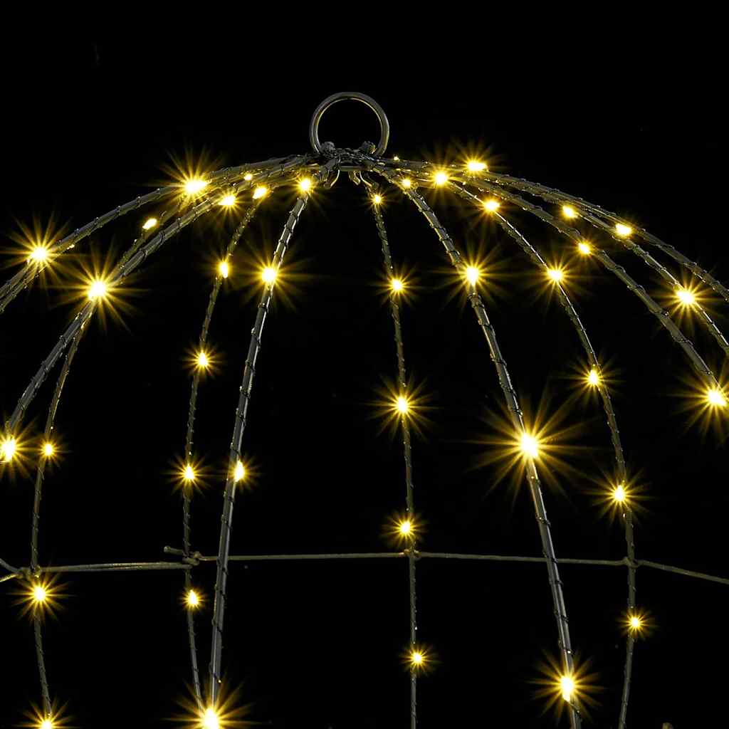 Bola con 160 LED cálido 50,5 x 50,5 x 52 cm Metal