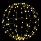 Bola con 160 LED cálido 50,5 x 50,5 x 52 cm Metal