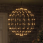 Bola con 160 LED cálido 50,5 x 50,5 x 52 cm Metal