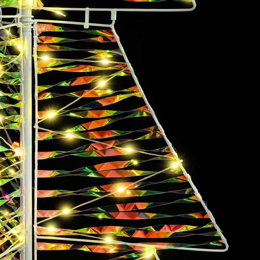 Árbol de Navidad con 100 LED Cálido 120 cm PET