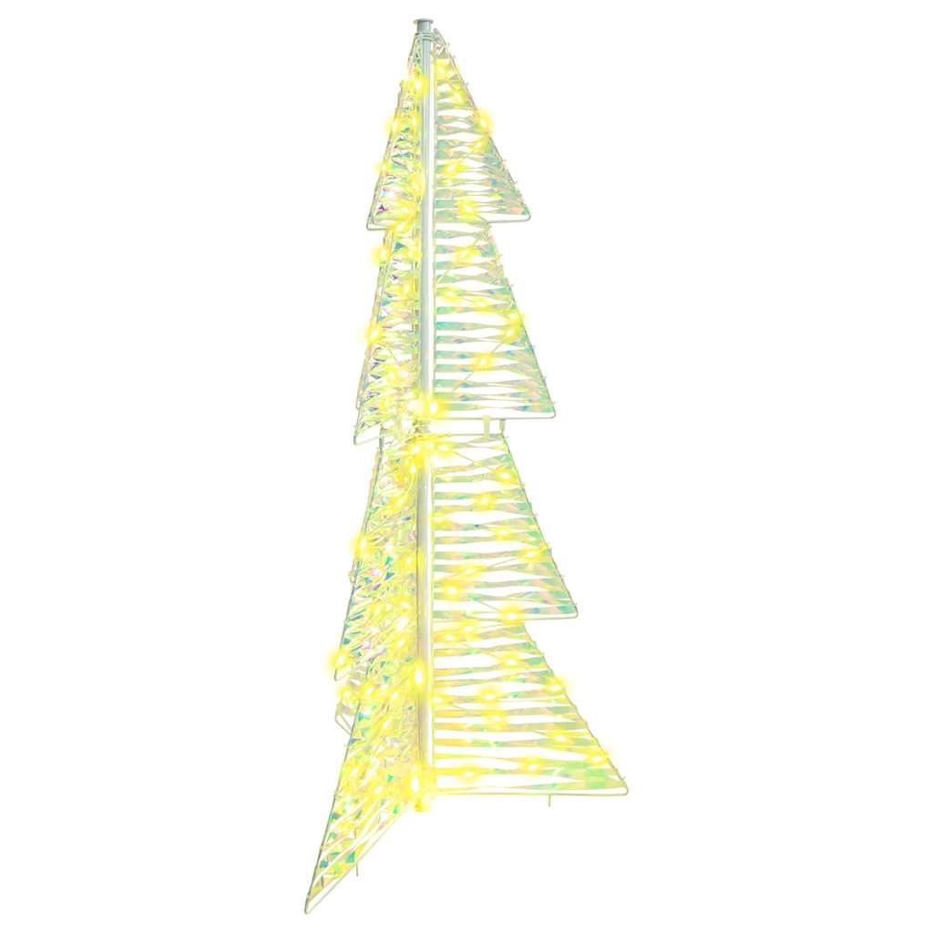 Árbol de Navidad con 100 LED Cálido 120 cm PET