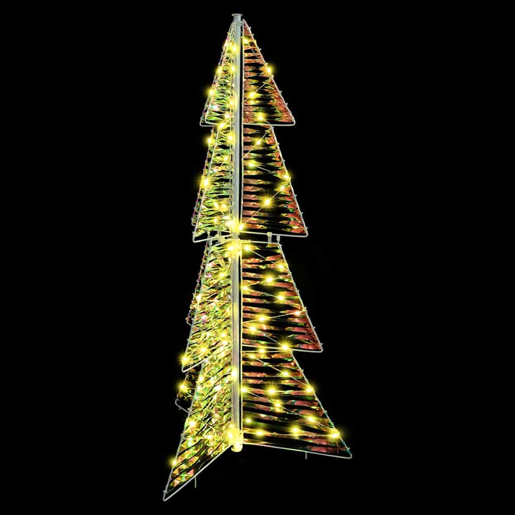 Árbol de Navidad con 100 LED Cálido 120 cm PET