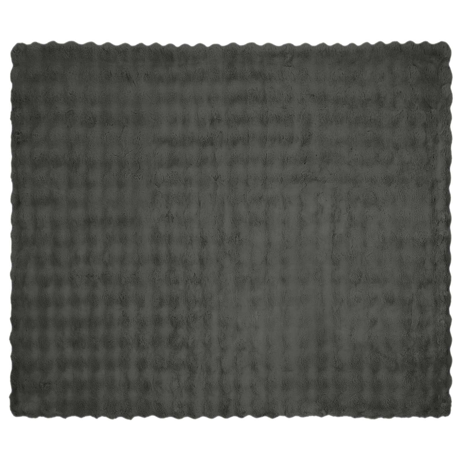Manta antideslizante de sintética de conejo Olite 4 pcs