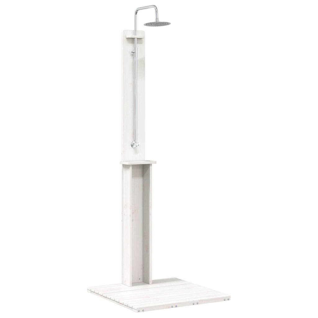 Ducha exterior 75 x 76 x 217 cm Pino macizo
