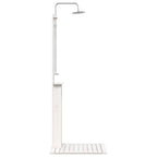 Ducha exterior 75 x 76 x 217 cm Pino macizo