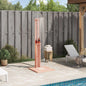 Ducha exterior 75 x 76 x 217 cm Pino macizo