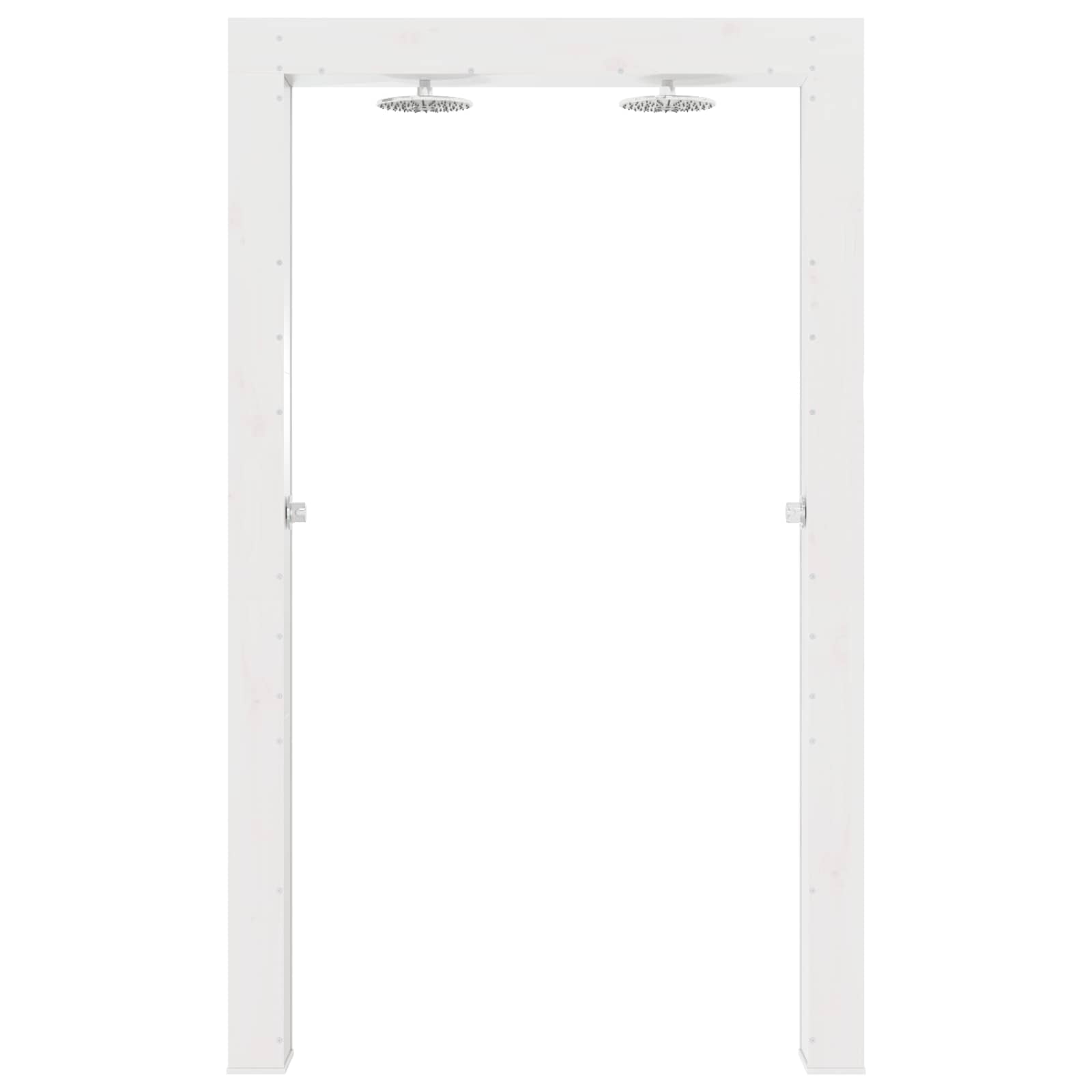 Ducha exterior 137 x 23 x 226 cm Pino macizo