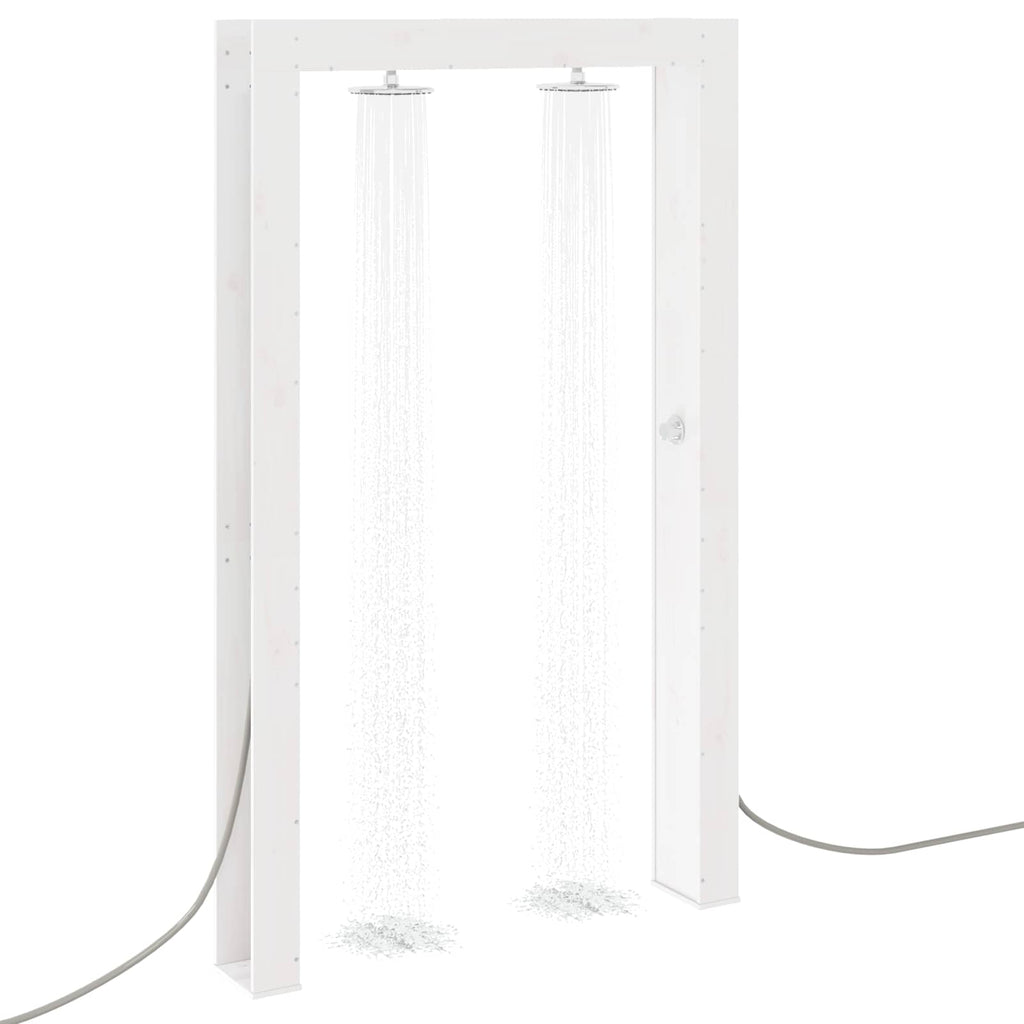 Ducha exterior 137 x 23 x 226 cm Pino macizo
