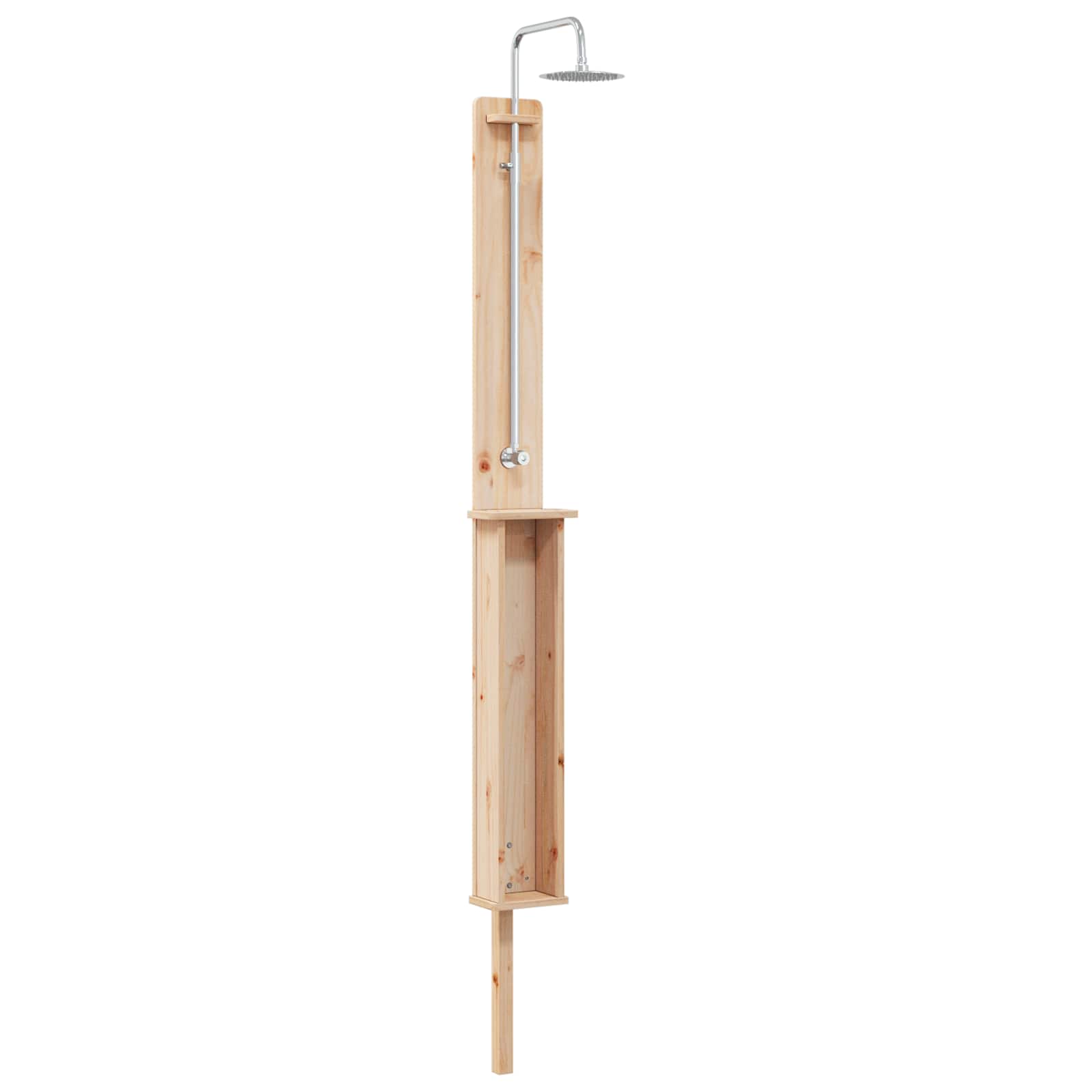 Ducha exterior Ajustable Natural 24 x 19 x 246 cm
