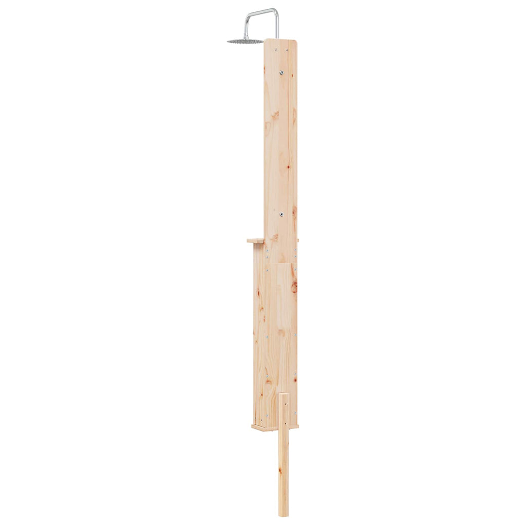 Ducha exterior Ajustable Natural 24 x 19 x 246 cm