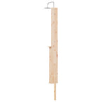 Ducha exterior Ajustable Natural 24 x 19 x 246 cm
